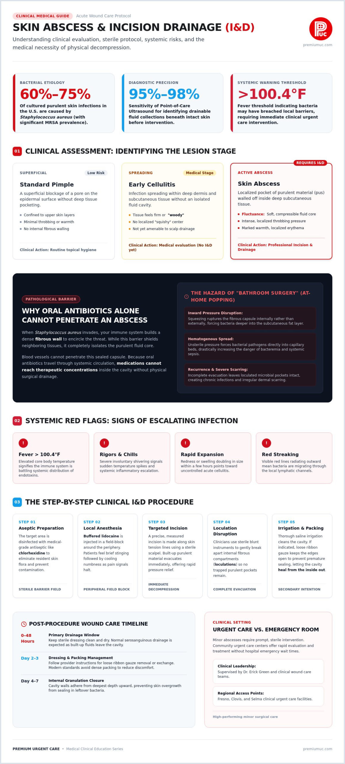 Abscess Incision and Drainage: A Patient Guide to Professional Skin Infection Care