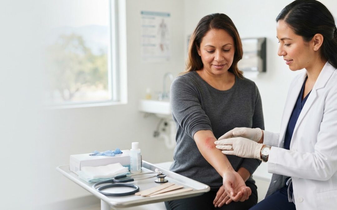 Rashes and Skin Infections: Common Examples and When to Seek Care